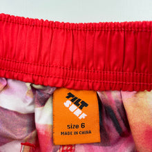 Load image into Gallery viewer, Boys Tilt, lightweight board shorts, elasticated, GUC, size 6,  