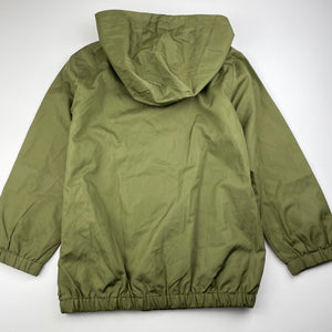 Boys Anko, khaki lightweight spray jacket / coat, EUC, size 7,  