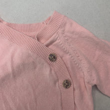 Load image into Gallery viewer, Girls Target, lightweight knitted sweater / cardigan, EUC, size 000,  