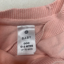 Load image into Gallery viewer, Girls Target, lightweight knitted sweater / cardigan, EUC, size 000,  