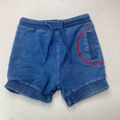 Boys Linzi Bambini, lightweight stretch denim shorts, elasticated, GUC, size 3 months,  