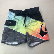 Load image into Gallery viewer, Boys Quiksilver, lightweight board shorts, elasticated, GUC, size 2,  