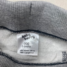 Load image into Gallery viewer, Boys Baby Berry, fleece lined pants / bottoms, racing cars, EUC, size 000,  