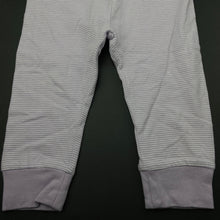 Load image into Gallery viewer, Girls Target, purple stripe stretchy leggings / bottoms, GUC, size 1,  