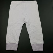 Load image into Gallery viewer, Girls Target, purple stripe stretchy leggings / bottoms, GUC, size 1,  