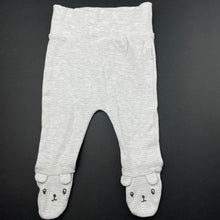 Load image into Gallery viewer, unisex Sprout, stretchy footed leggings / bottoms, EUC, size 0000,  