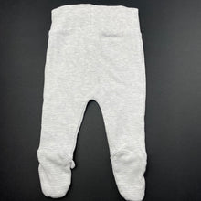 Load image into Gallery viewer, unisex Sprout, stretchy footed leggings / bottoms, EUC, size 0000,  