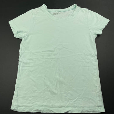 Girls Anko, aqua cotton t-shirt / top, GUC, size 9,  