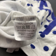 Load image into Gallery viewer, Girls Little Bird, lightweight cotton bodysuit / romper, GUC, size 0,  