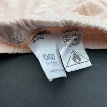Load image into Gallery viewer, Girls Anko, pink cotton shorts, elasticated, FUC, size 000,  