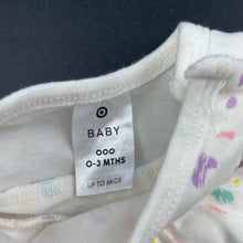 Load image into Gallery viewer, Girls Target, soft cotton ruffle romper, EUC, size 000,  
