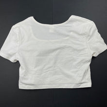 Load image into Gallery viewer, Girls SHEIN, stretchy cropped t-shirt / top, butterfly, EUC, size 9,  
