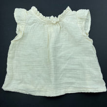 Load image into Gallery viewer, Girls Target, lightweight crinkle cotton top, GUC, size 1,  