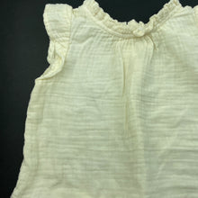 Load image into Gallery viewer, Girls Target, lightweight crinkle cotton top, GUC, size 1,  