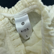 Load image into Gallery viewer, Girls Target, lightweight crinkle cotton top, GUC, size 1,  