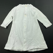 Load image into Gallery viewer, Girls Bonds, white soft cotton dress, FUC, size 000, L: 34cm