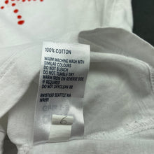 Load image into Gallery viewer, Girls Anko, white cotton singlet top, FUC, size 5,  