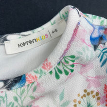 Load image into Gallery viewer, Girls Koton Kids, lightweight dress, birds, GUC, size 4-5, L: 53cm