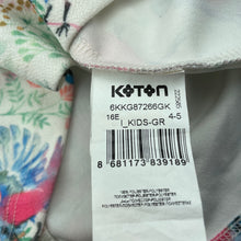 Load image into Gallery viewer, Girls Koton Kids, lightweight dress, birds, GUC, size 4-5, L: 53cm