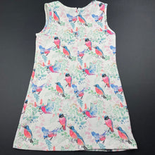 Load image into Gallery viewer, Girls Koton Kids, lightweight dress, birds, GUC, size 4-5, L: 53cm