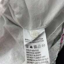 Load image into Gallery viewer, Girls Bebe by Minihaha, lined lightweight floral cotton dress, FUC, size 1, L: 43cm
