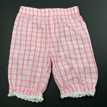 Load image into Gallery viewer, Girls M&amp;S, lightweight cotton shorts / bottoms, elasticated, EUC, size 0,  