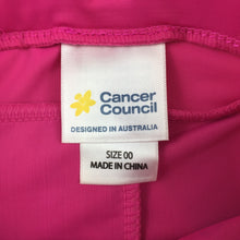 Load image into Gallery viewer, Girls Cancer Council, pink swim bottoms, elasticated, EUC, size 00