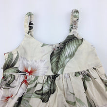 Load image into Gallery viewer, Girls Ky&#39;s, cotton summer / party dress, Hawaiian, GUC, size 6 months