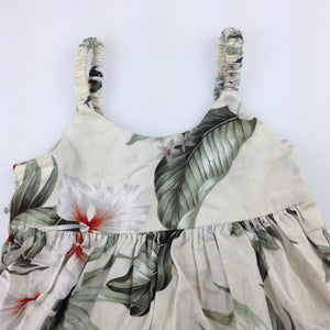 Girls Ky's, cotton summer / party dress, Hawaiian, GUC, size 6 months