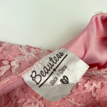 Load image into Gallery viewer, Girls Beautees, lined tulle &amp; lace party dress, FUC, size 2, L: 47cm