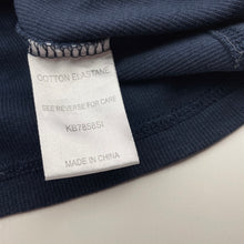 Load image into Gallery viewer, Girls Londale, navy stretchy singlet / tank top, GUC, size 7,  