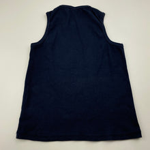 Load image into Gallery viewer, Girls Londale, navy stretchy singlet / tank top, GUC, size 7,  