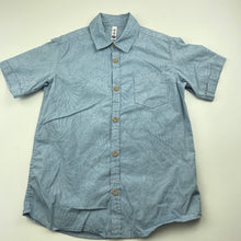 Load image into Gallery viewer, Boys KID, oraganic cotton lightweight short sleeve shirt, EUC, size 7,  