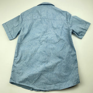 Boys KID, oraganic cotton lightweight short sleeve shirt, EUC, size 7,  