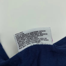 Load image into Gallery viewer, Girls Mango, blue cotton t-shirt / top, Australia, GUC, size 7,  