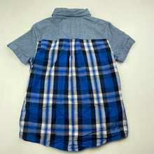 Load image into Gallery viewer, Boys French Connection, lightweight cotton short sleeve shirt, GUC, size 4-5,  