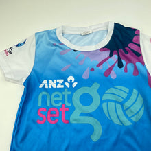 Load image into Gallery viewer, Girls Netball Australia, sports / activewear top, FUC, size 8,  