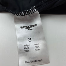 Load image into Gallery viewer, Boys Wave Zone, short sleeve rashie / swim top, EUC, size 3,  