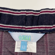 Load image into Gallery viewer, Girls Tilii, soft feel skirt, elasticated, L: 37cm, EUC, size 12,  
