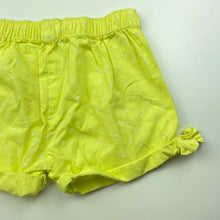 Load image into Gallery viewer, Girls Dymples, lightweight cotton shorts, elasticated, NEW, size 1,  