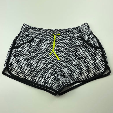 Girls Target, lightweight board shorts, elasticated, EUC, size 8,  