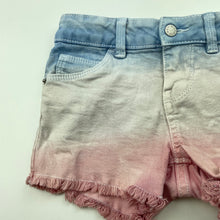 Load image into Gallery viewer, Girls Target, stretch denim shorts, adjustable, GUC, size 3,  