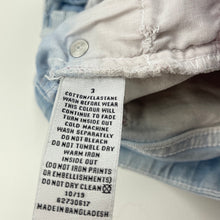 Load image into Gallery viewer, Girls Target, stretch denim shorts, adjustable, GUC, size 3,  