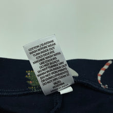 Load image into Gallery viewer, Girls Target, navy Christmas skirt, built-in shorts, elasticated, EUC, size 4,  