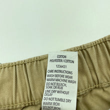 Load image into Gallery viewer, Boys Brilliant Basics, cotton chino shorts, elasticated, GUC, size 5,  