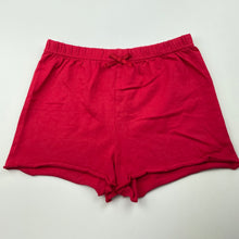 Load image into Gallery viewer, Girls David Jones, red cotton pyjama shorts, elasticated, GUC, size 2-3,  