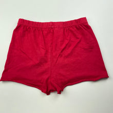 Load image into Gallery viewer, Girls David Jones, red cotton pyjama shorts, elasticated, GUC, size 2-3,  