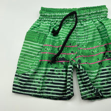 Load image into Gallery viewer, Boys Hand Made, lightweight board shorts, elasticated, FUC, size 1,  