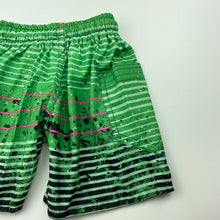 Load image into Gallery viewer, Boys Hand Made, lightweight board shorts, elasticated, FUC, size 1,  