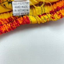 Load image into Gallery viewer, Boys Hand Made, colourful lightweight board shorts, elasticated, GUC, size 1,  